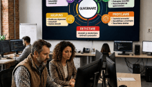 NIST Cybersecurity Framework 2.0 functions: Govern, Identify, Protect, Detect, Respond, and Recover